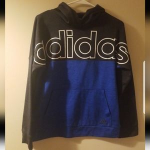 Boys Adidas hoodie sz L 14/16